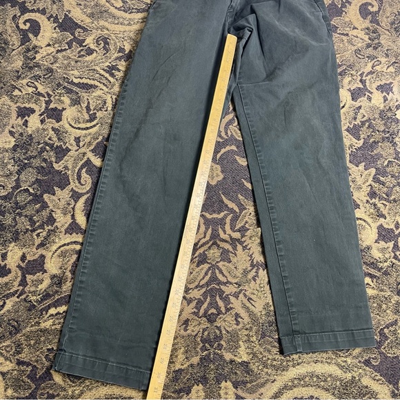 Men’s GAP Camo Stretch Slim Fit Green Chino Pants Size 36x32 - Picture 6 of 9